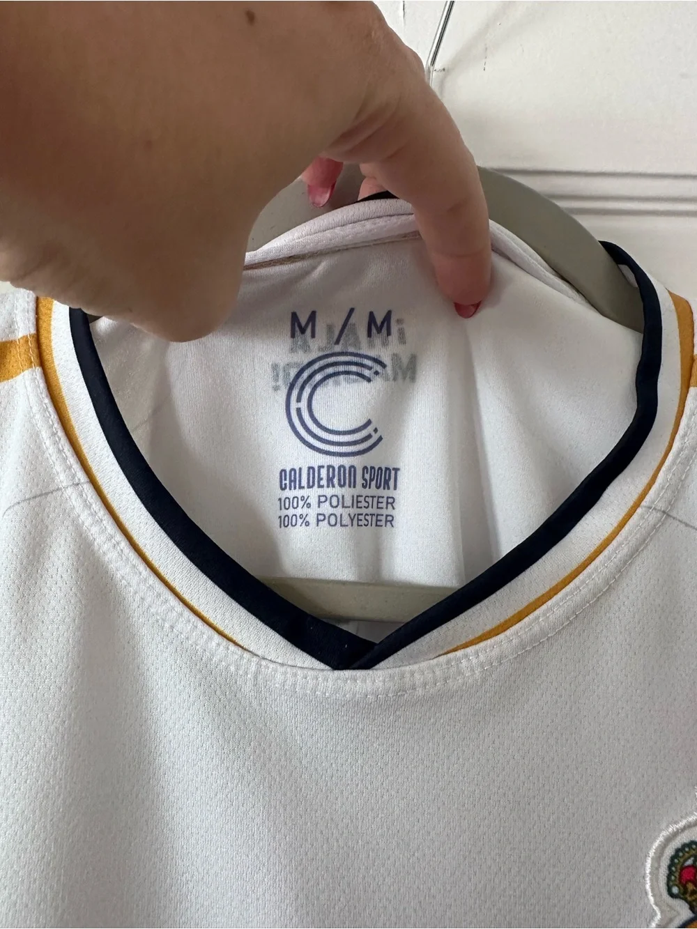 Real Madrid Vini Jr. #7 Home Jersey — Size M